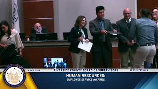 Employee Service Awards, Riverside County (5-5-26)