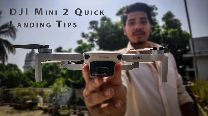 How to Launch and Land DJI Mini 2 from Hand