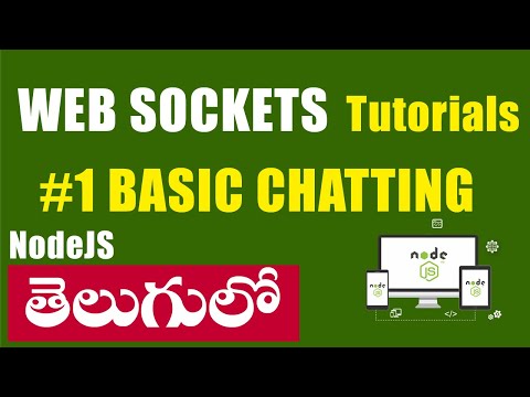 #1 WEBSOCKETS - BASIC CHATTING PROJECT TUTORIAL