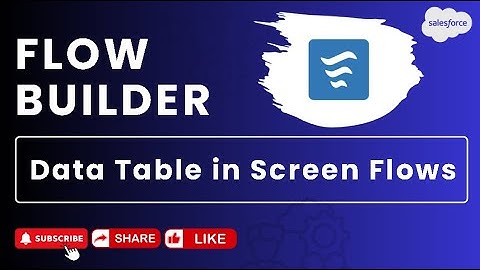 Scenario 4 : Data Table in Screen Flows | Salesforce | Flow Builder Practice Set #salesforce #flow