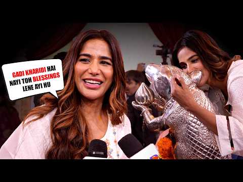 नई Car लेकर Andheri Cha Raja पहुंचीं Poonam Pandey! लिया Bappa का आशीर्वाद