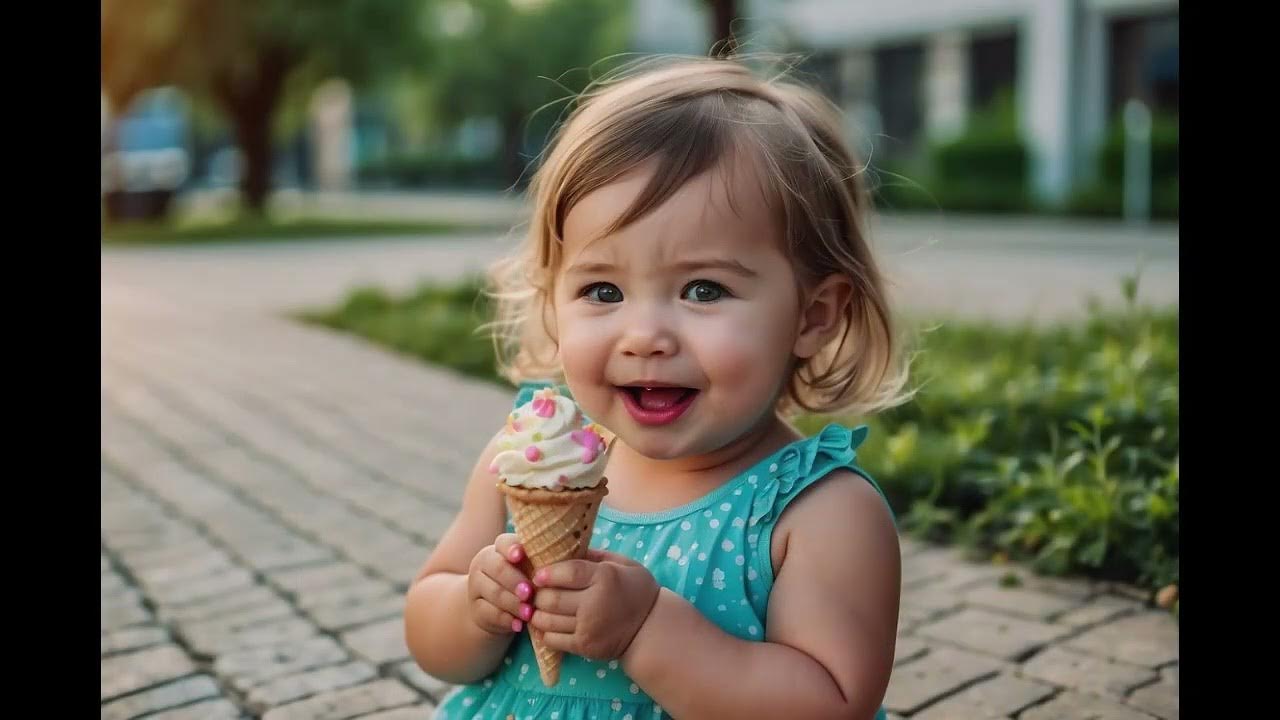 Baby Eat Ice Cream YouTube
