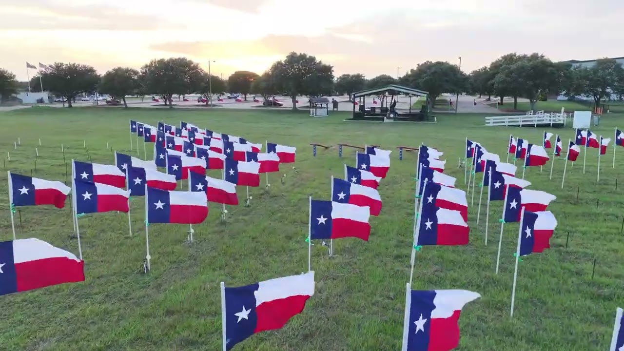 Warrior's Weekend Field of Honor July 2025 Flood Victims