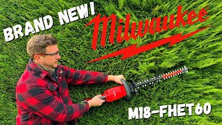 We Test the NEW Milwaukee M18 FHET Hedgetrimmer - Why is it different to the old version?