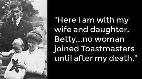 The Toastmasters History