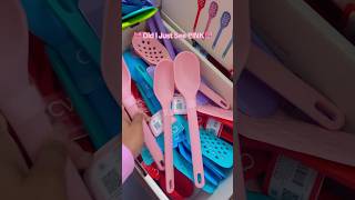 🎀New Pink Kitchen Finds🎀 #pinkkitchenset #pinkkitchen #pinkdecor #cookingwithlove #walmartfinds