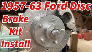 1957-63 Full Size Ford Disc Brake Conversion - Fairlane, Galaxie, Ranchero, Starliner, Thunderbird