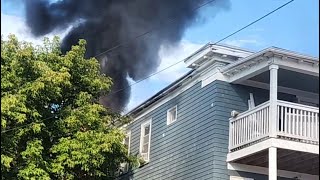 Firefighter saves girl, 3, from Everett fire after DPW crew spots fire
