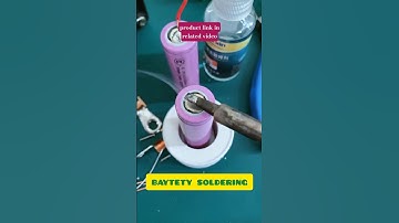 how to soldering lithium battery? #batterysoldering #solderingflux #howtosoldering #diyelectronics