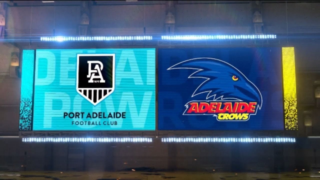 Adelaide Crows vs Port Adelaide Power LIVE AFL 2021 Round 21 Full Game YouTube