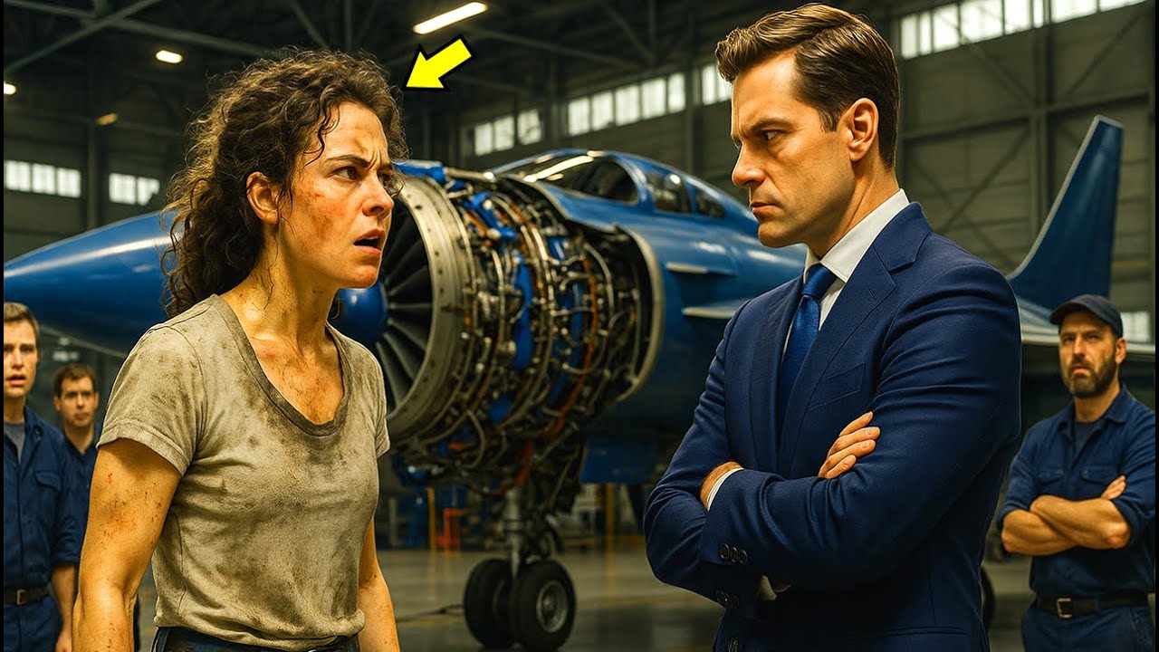 CEO fordert einfache Frau heraus, unmöglichen Motor zu reparieren – was sie zeigt, schockiert alle!