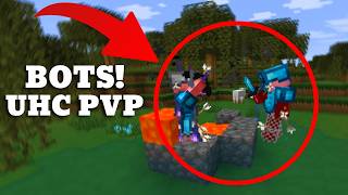 HOW TO PLAY ⚔️UHC PRACTICE BOTS⚔️ IN MINECRAFT VERSION 26+