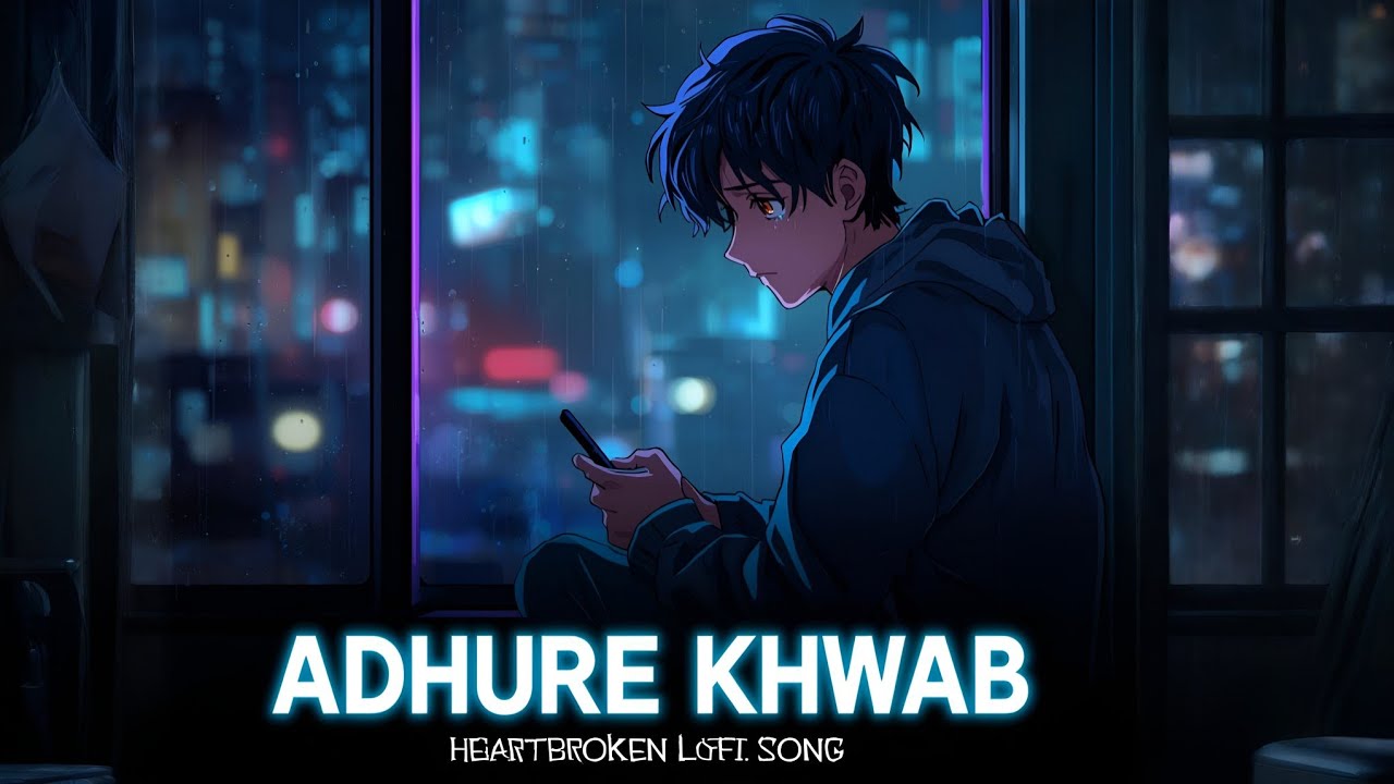 Adhure Khwab 💔 | Emotional Hindi LoFi Song | Missing Someone Night Vibes