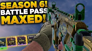 MAXING OUT THE SEASON 6 BATTLEPASS! (Showing all skins) | COD Mobile