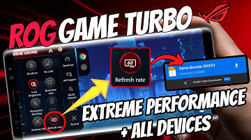 Rog Turbo Booster For Android Game ! Max FPS Fix Lag - No Root