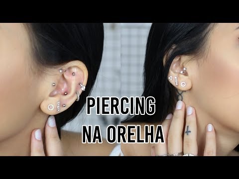 Vídeo: Como ocultar um piercing na orelha: 12 etapas (com fotos)