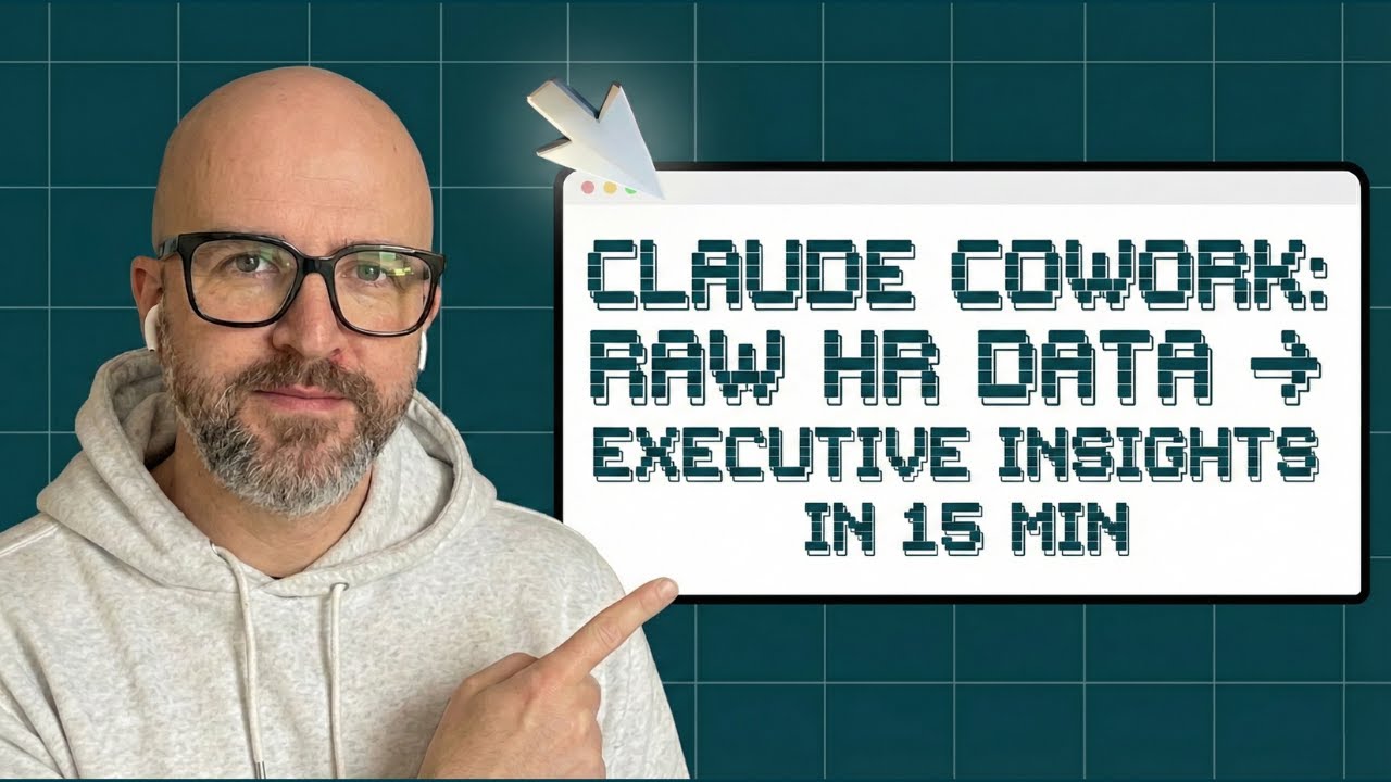 Claude Cowork: Raw HR Data → Executive Insights in 15 Min