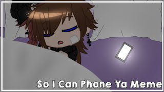 So I Can Phone Ya Meme|P.Noah X P.Michael|Gacha Club|