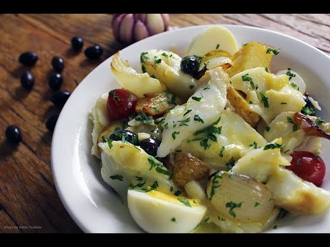 Salada de bacalhau