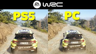 EA Sports WRC Graphics Comparison | PC v PS5