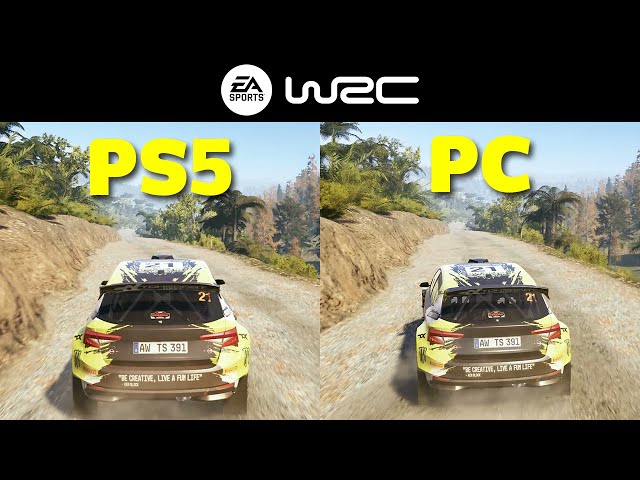 EA Sports WRC Graphics Comparison