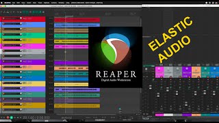 15 reaper tutorial: Elastic Audio.  (alargar | acortar)