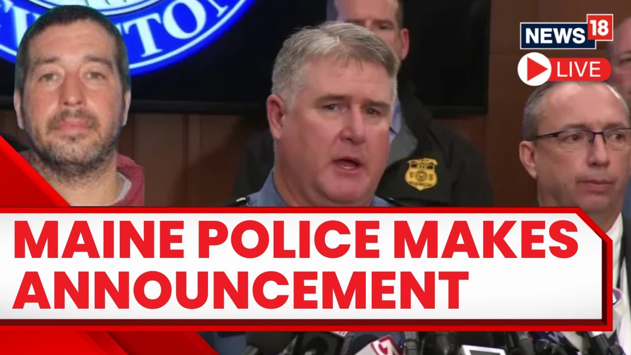 Lewiston Maine Shooting 2023 LIVE Maine Police Briefs Media On The