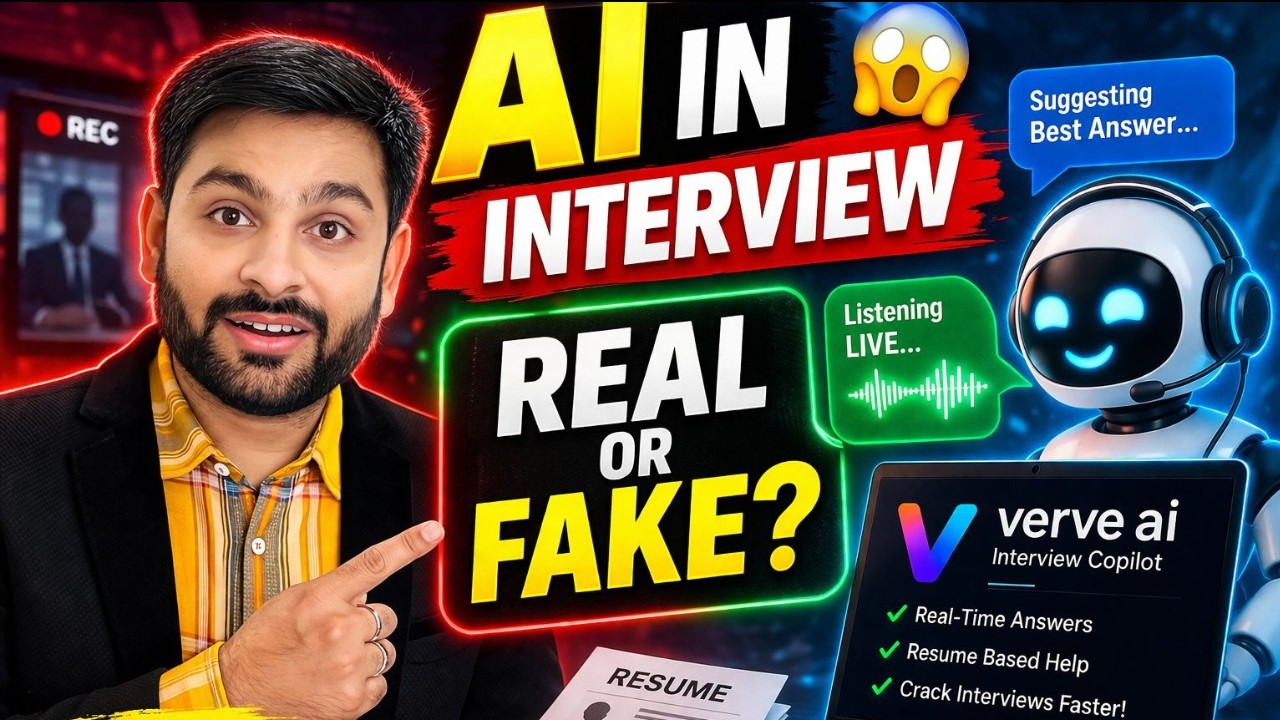 Verve AI Interview Copilot 2026 | Real-Time AI That Helps You Crack Interviews 😱 Free Resume Builder