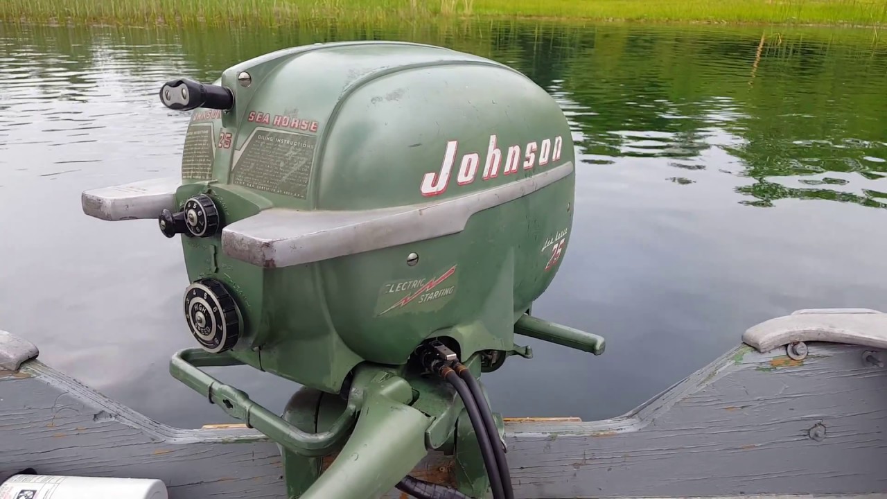 Johnson 25 лодочный мотор