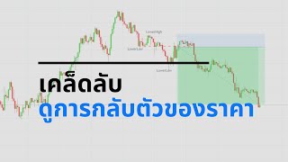 เคล็ดลับดูการกลับตัวของราคา และการพักตัวของราคาในตลาด Forex