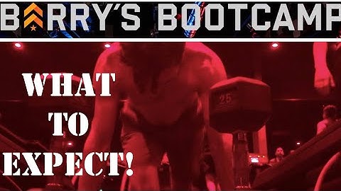 Barry’s BootCamp What to expect?