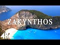 FLYING OVER ZAKYNTHOS (4K UHD) - Relaxing Music Along With Beautiful Nature Videos - 4K Video HD
