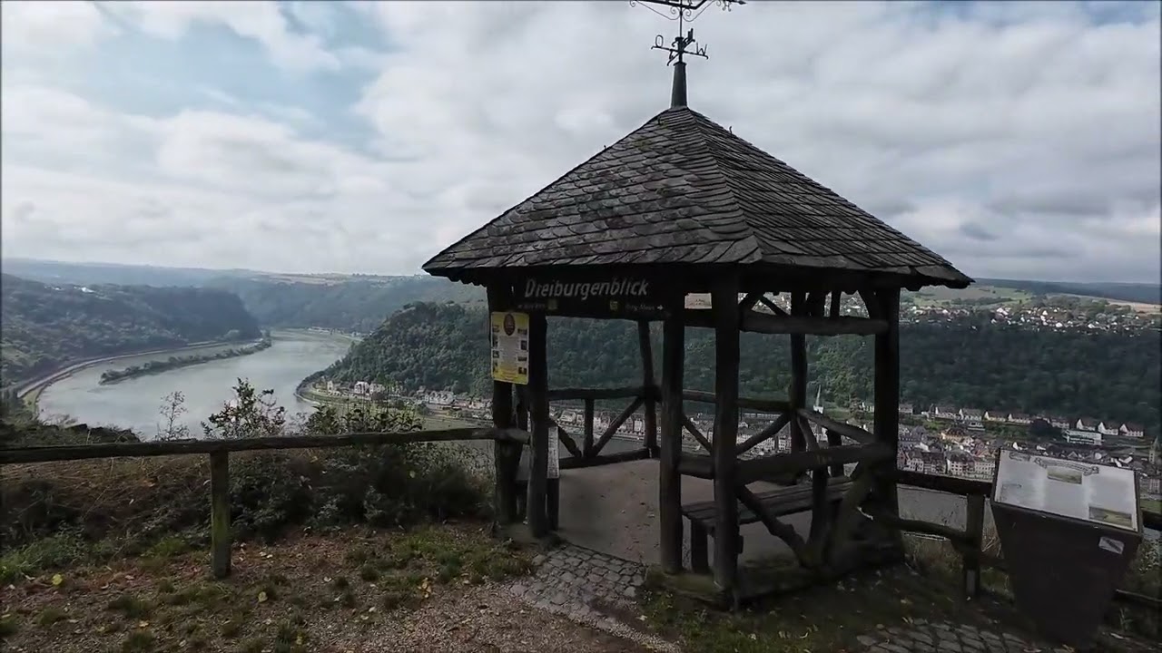 Der Rheinsteig von St Goarshausen nach Kaub