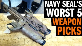 Navy SEAL Mark 'Coch' Cochiolo's 5 Worst Weapon Picks