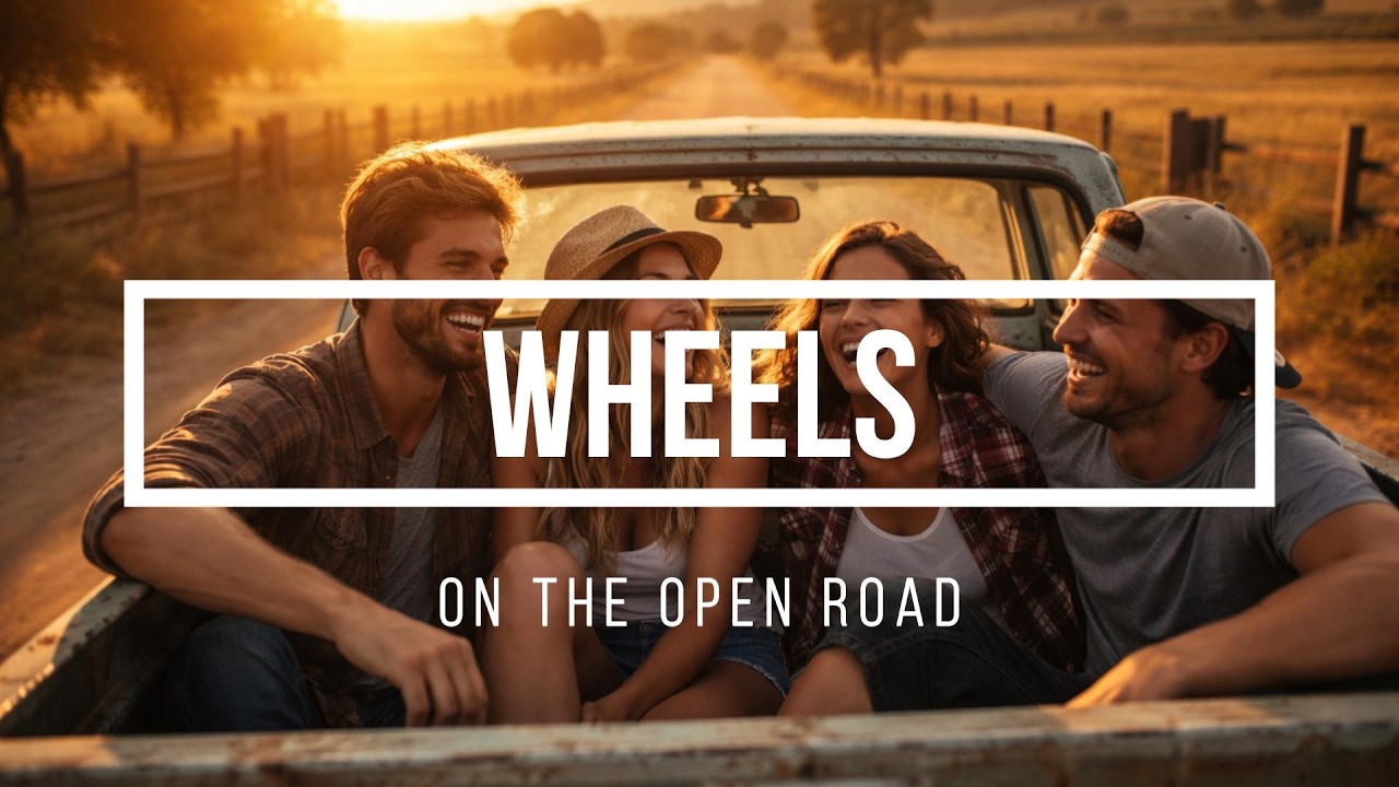 Wheels On The Open Road – Feel-Good Country Road Trip Anthem
