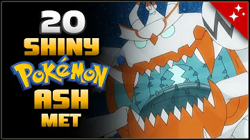 What shiny Pokemon does Ash have?