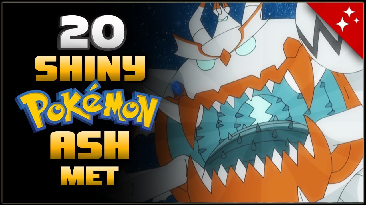 20 Shiny Pokémon Ash Met in the Pokémon Anime!