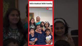 BJP Leader Nitin Gadkari Is Seen Enjoying Quality Time With His Family