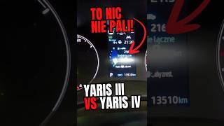 Yaris w hybrydzie nic nie pali!  #carshorts #motoryzacja #toyota #hatchback