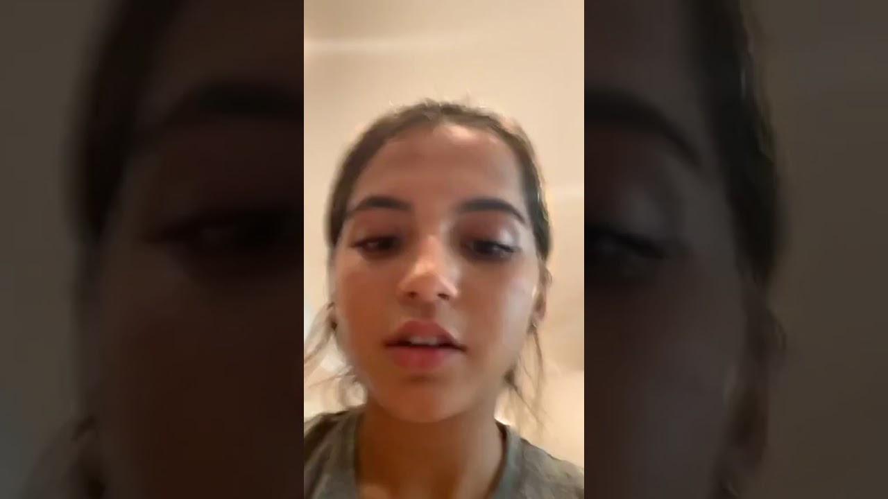 Isabela Merced live with realgood dog: part 2 30/04/20 - YouTube