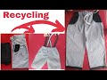 Boys Trouser || 3 years baby Boy Shorts || How to recycle old trouser