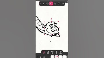 "Snake Animation | Beginner Practice in Flipaclip"