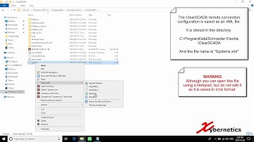 ClearSCADA - Remote ClearSCADA Server Connection Using ViewX