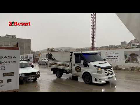 Besni’de Sağanak Yağış Etkili Oldu