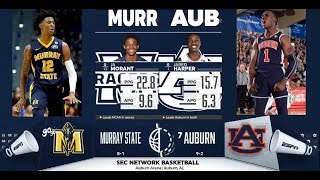 AUBURN beats JA MORANT / Murray State Basketball 12/23/2018