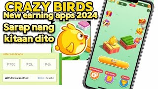 NEW EARNING APPS NANAMAN MGA IDOL FREE 2000 CRAZY BIRDS #earnmoneyonline