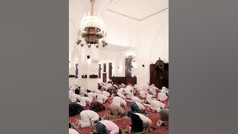 تلاوة مرئية خاشعة ومؤثرة جدا للشيخ خالد الجليل من سورة الأعراف رمضان 1442