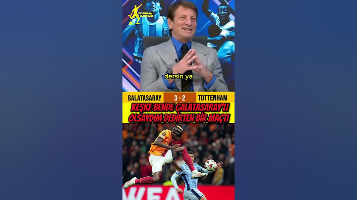 KEŞKE GALATASARAY'LI OLSAYDIM DEDİRTEN BİR MAÇTI..#galatasaray #tottenham #osimhen #okanburuk #uefa
