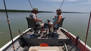 Lake Eufaula Crappie Fishing  Longtown 6-13-23