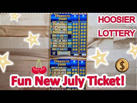 Treasure Hunt - Indiana Scratch Off Tickets - Hoosier Lottery - $12 Session